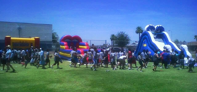 inflatable bounce house event
